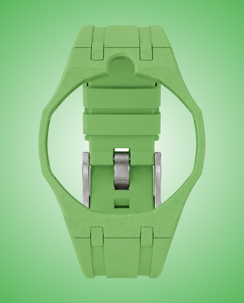 Royal Pop silicone bracelet - GREEN EIGHT CONTRAST